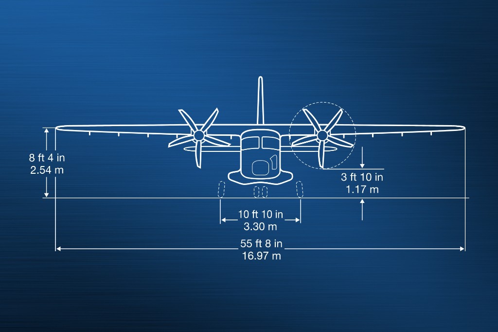 Do228 Measurements Front